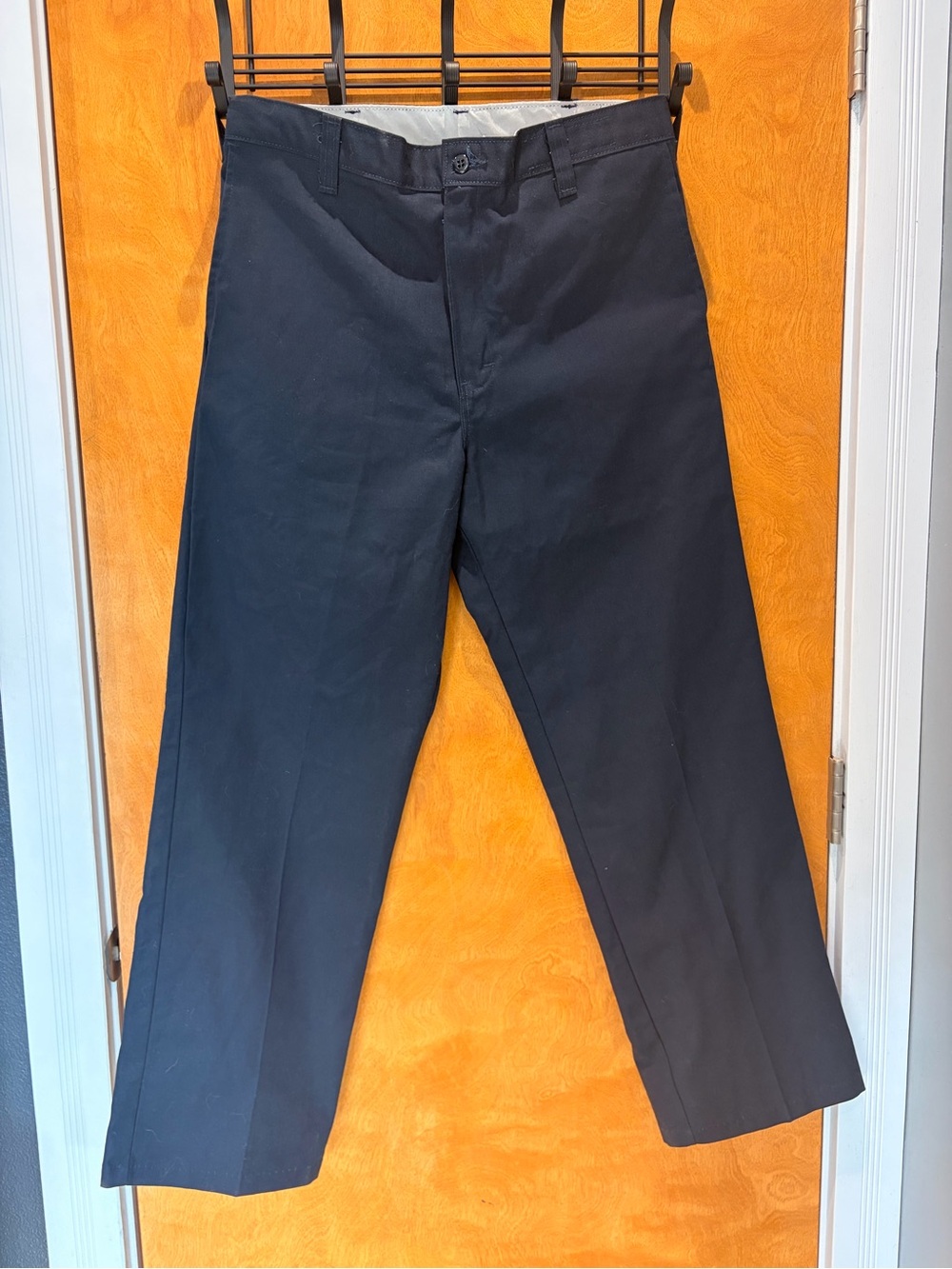 Dickies Men’s Navy Straight Fit Chino Pants Mens size 32/30 - Picture 2 of 4